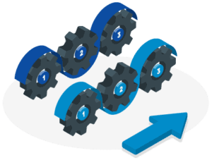 parallel processing of imports and exports of DMO