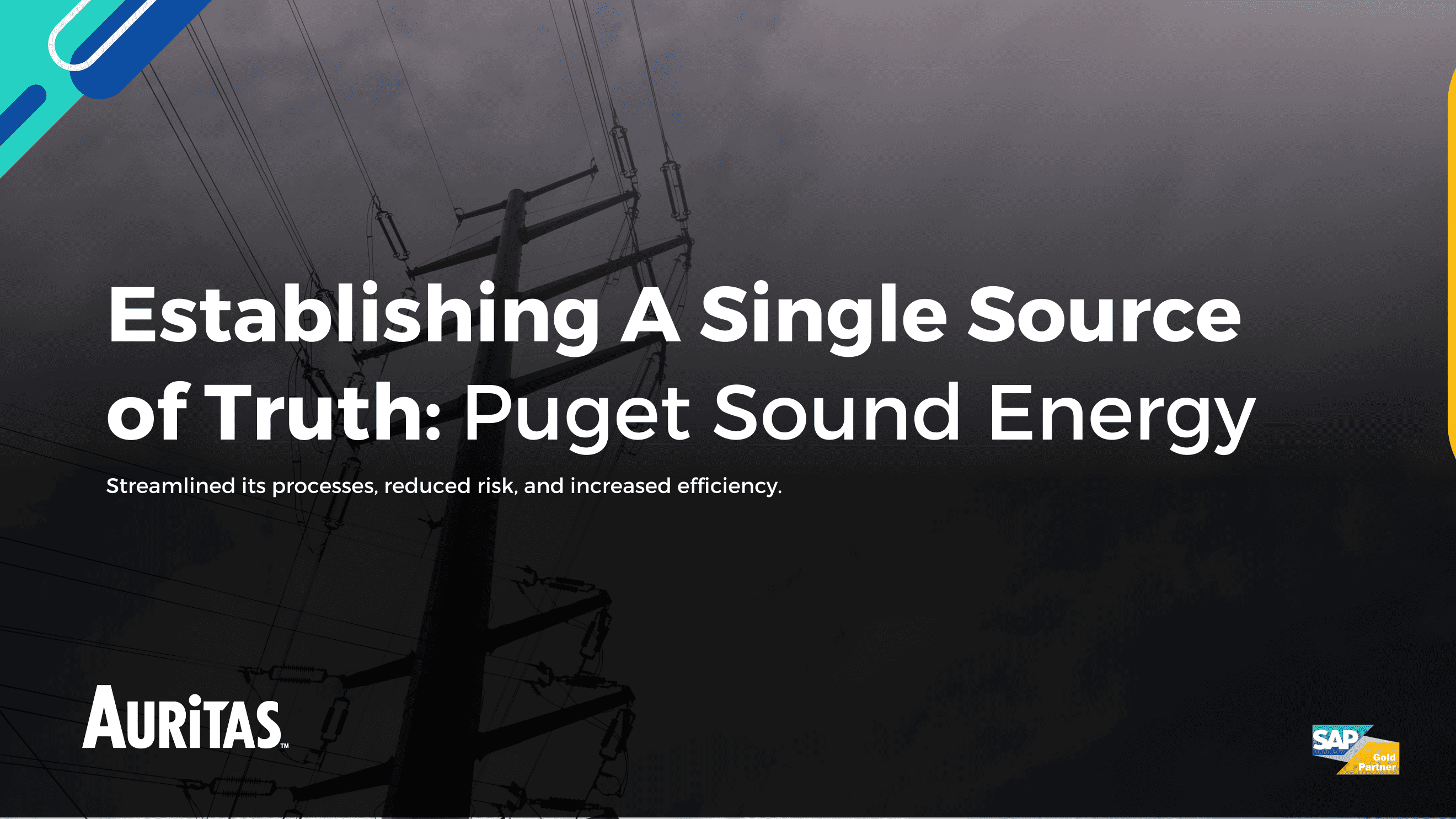 1 1 Content Management for Utilities: Puget Sound Energy