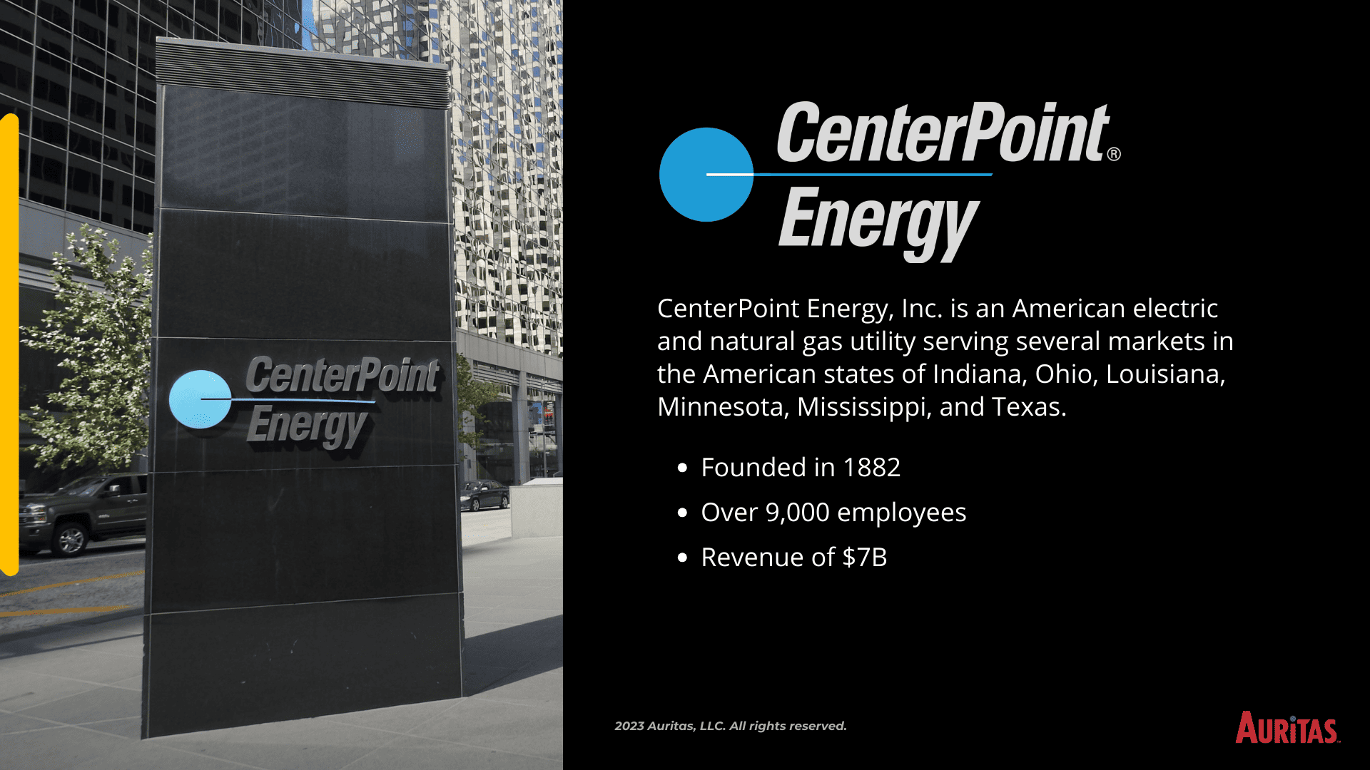 2 11 Volume Management for Utilities: CenterPoint Energy