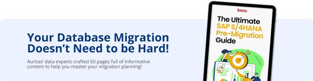 SAP S/4HANA Pre-Migration Guide - Auritas