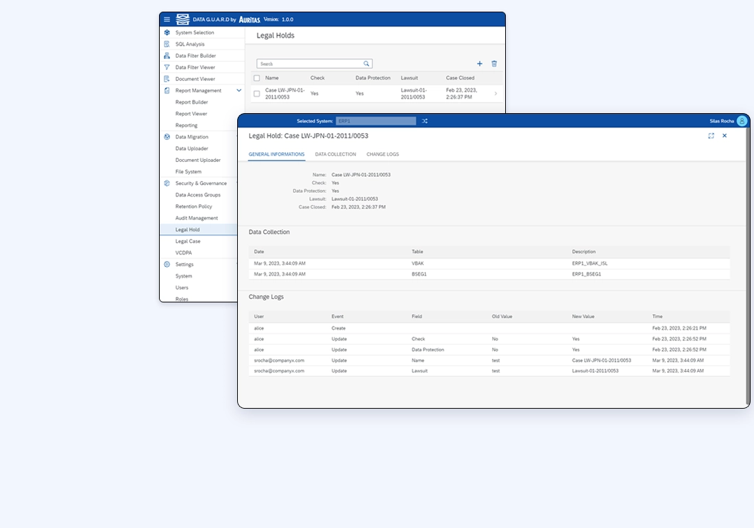 simplifylegalobligations Data GUARD: Legacy System Decommissioning Tool by Auritas