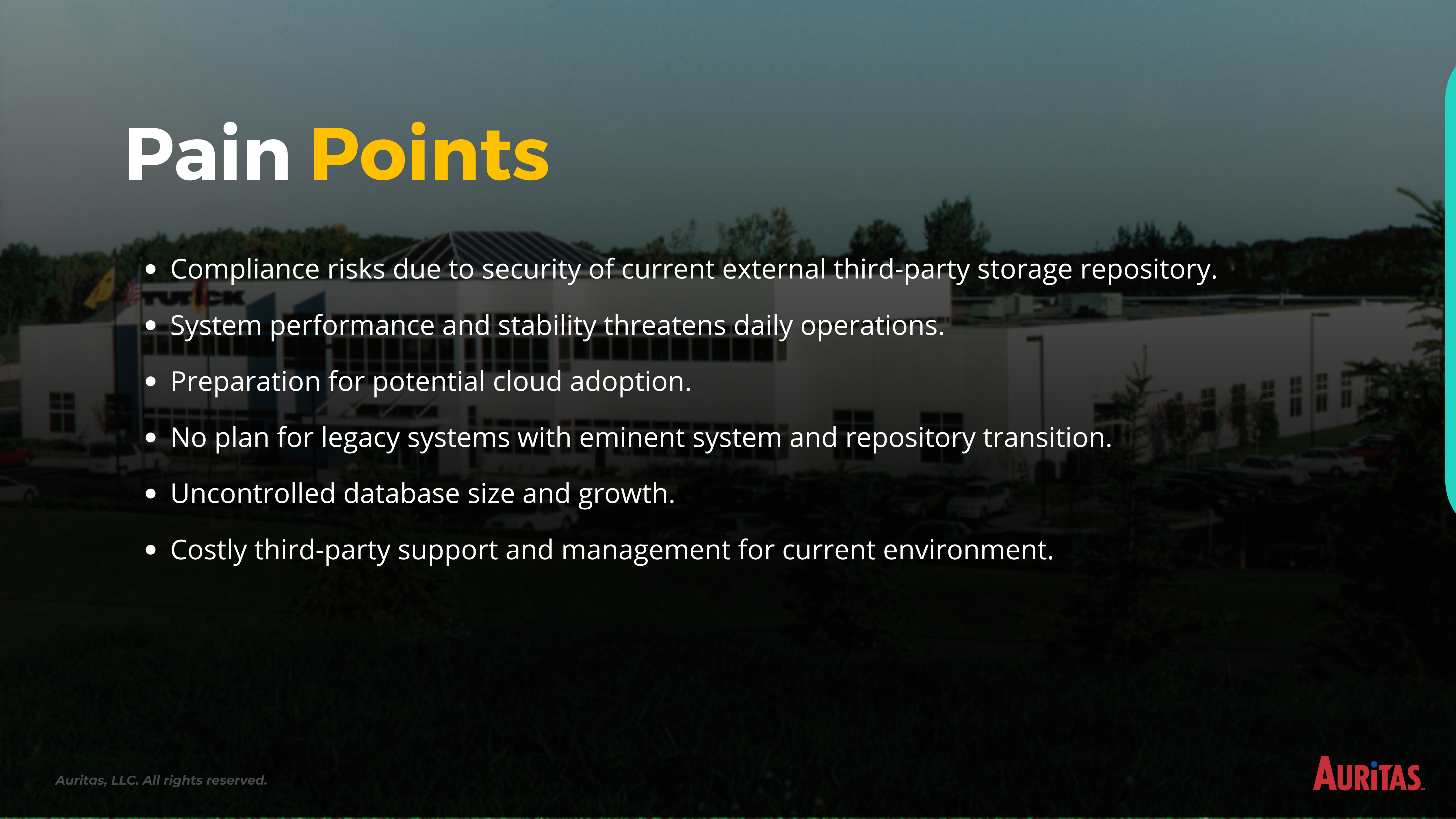 3 1 Saving Costs with OpenText Implementation: Turck