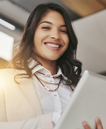 Smiling Business woman,