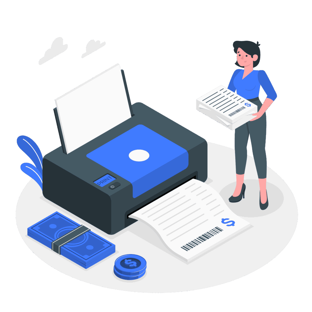 The Hybrid Approach for End-to-End Procure-to-Pay Automation: A Deep-Dive into The Solution Auritas LLC Printing invoices amico The Hybrid Approach for End-to-End Procure-to-Pay Automation: A Deep-Dive into The Solution