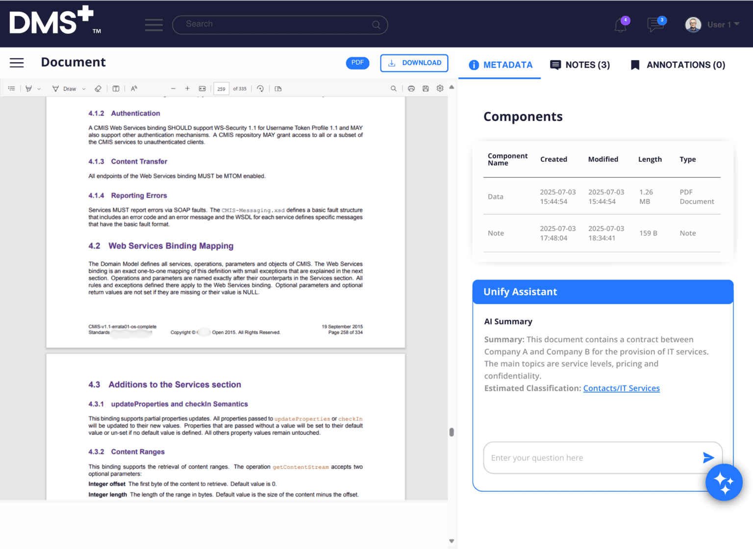 DMS+ by Auritas | Document Management on SAP BTP