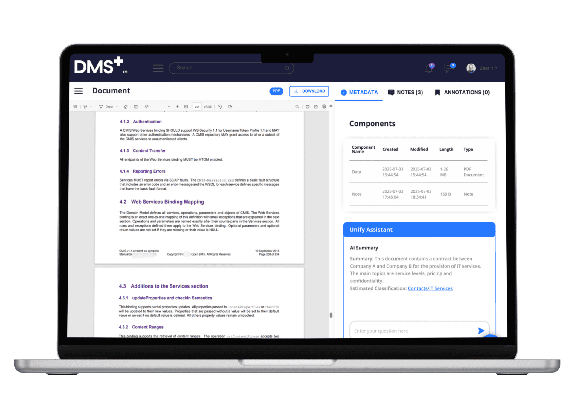 DMS+ by Auritas Auritas LLC GUARD mockup screens 3 DMS+ by Auritas
