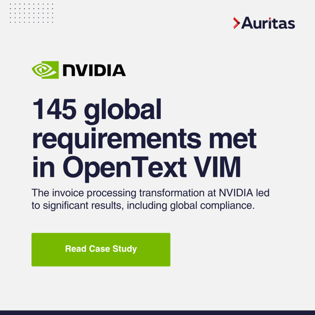 Nvidia Case Study A Practical Guide to Optimizing Your OpenText VIM and AP Operations
